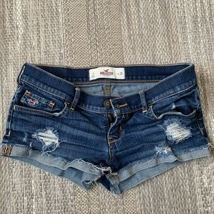 Hollister denim shorts